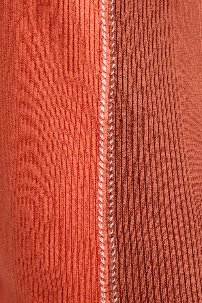 PS Paul Smith dámsky bavlnený top W2R.808N.V31447 oranžová