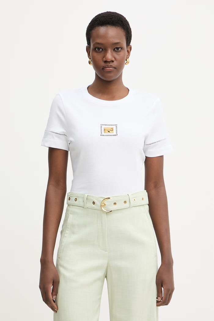 Marciano by Guess tričko dámske bavlnené MINA biela G6GI02.K3182