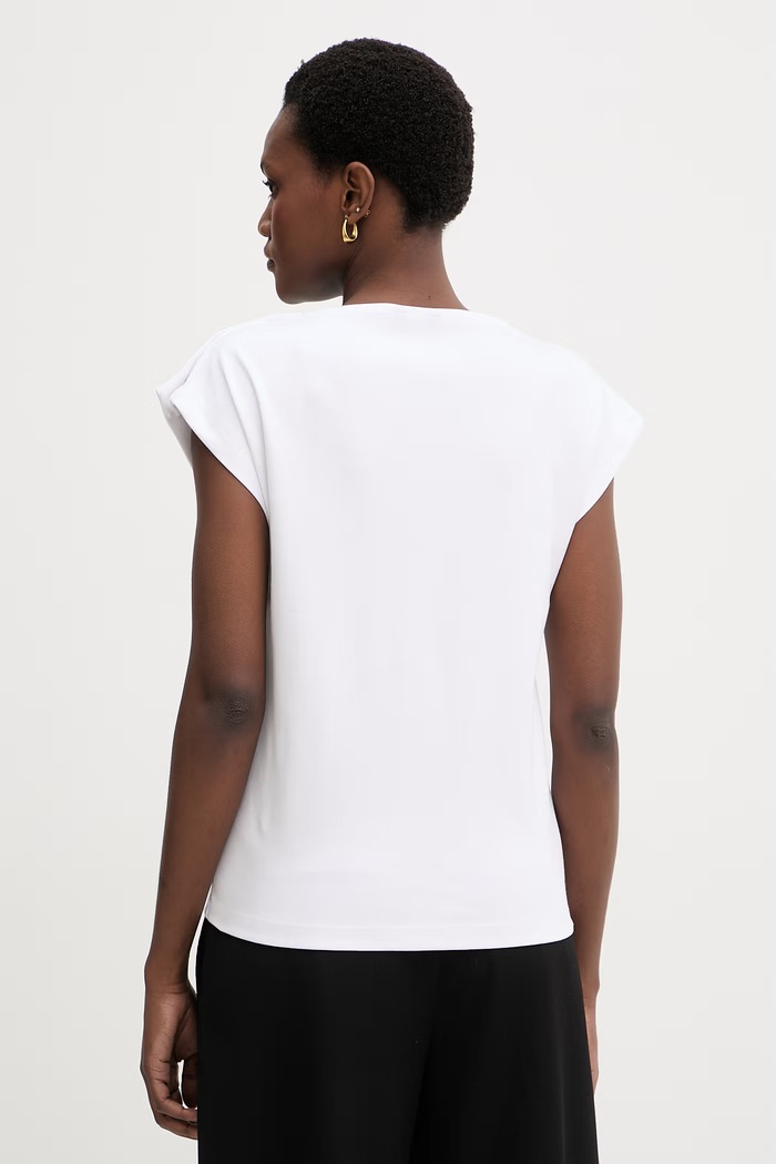 Ρούχα Marciano by Guess T-shirt γυναικείο βαμβάκι LYRIS G6GI04.K3505 λευκό