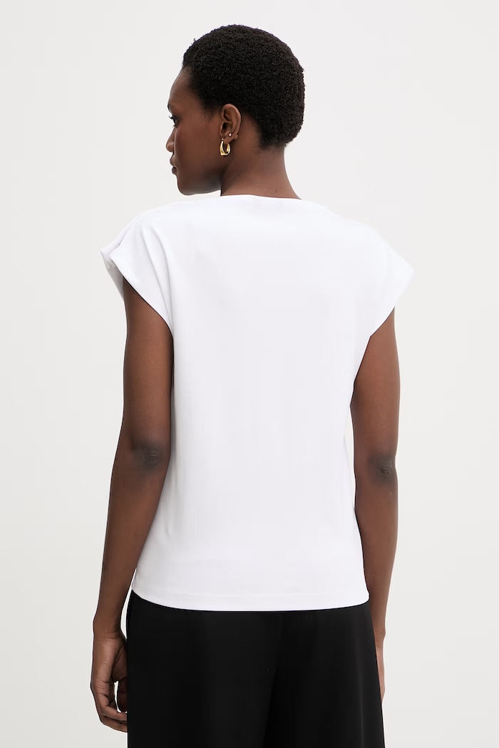 Ρούχα Marciano by Guess T-shirt γυναικείο βαμβάκι LYRIS G6GI04.K3505 λευκό