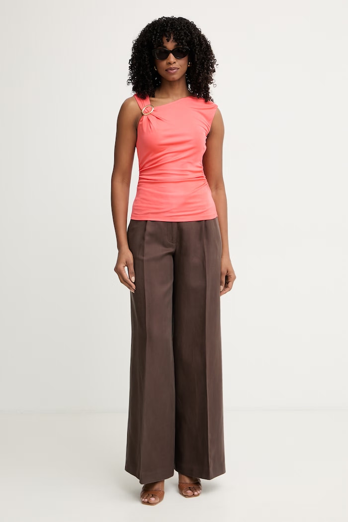 Marciano by Guess top damski z wiskozy INES G6GP02.K3068 pomarańczowy SS26