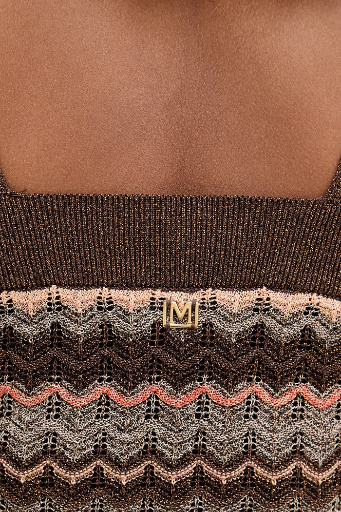 Marciano by Guess dámsky crop top G6GR15.Z0643 hnedá