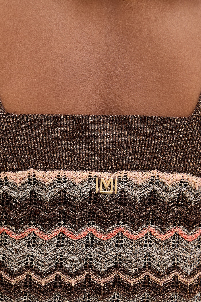 Marciano by Guess dámsky crop top G6GR15.Z0643 hnedá