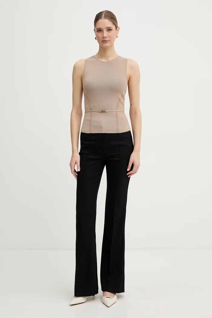 Marciano by Guess dámsky top s viskózou KASHU G6GR23.Z0760 béžová SS26