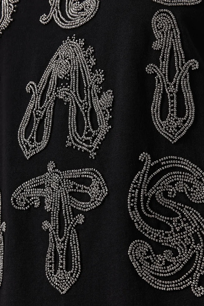 AllSaints t-shirt bawełniany W148JD czarny