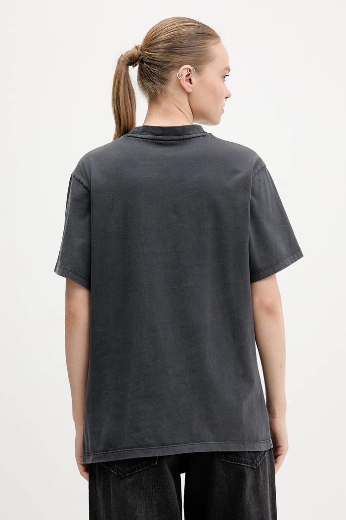 Ruházat HUGO pamut póló Vintage Tee_22 50561164 szürke