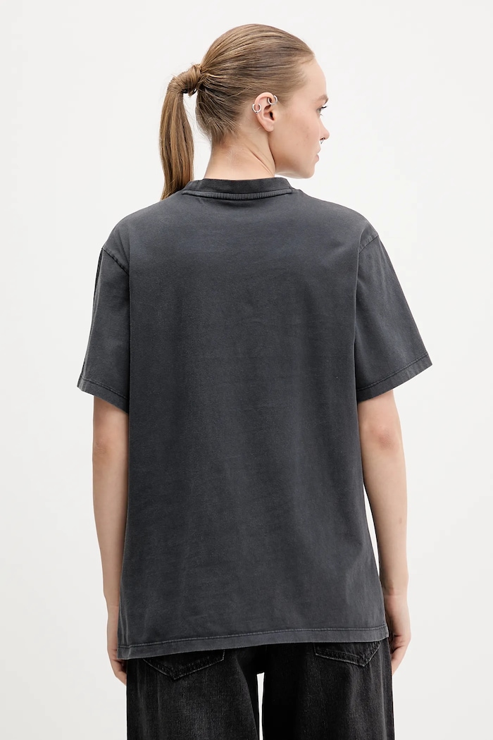 Ruházat HUGO pamut póló Vintage Tee_22 50561164 szürke
