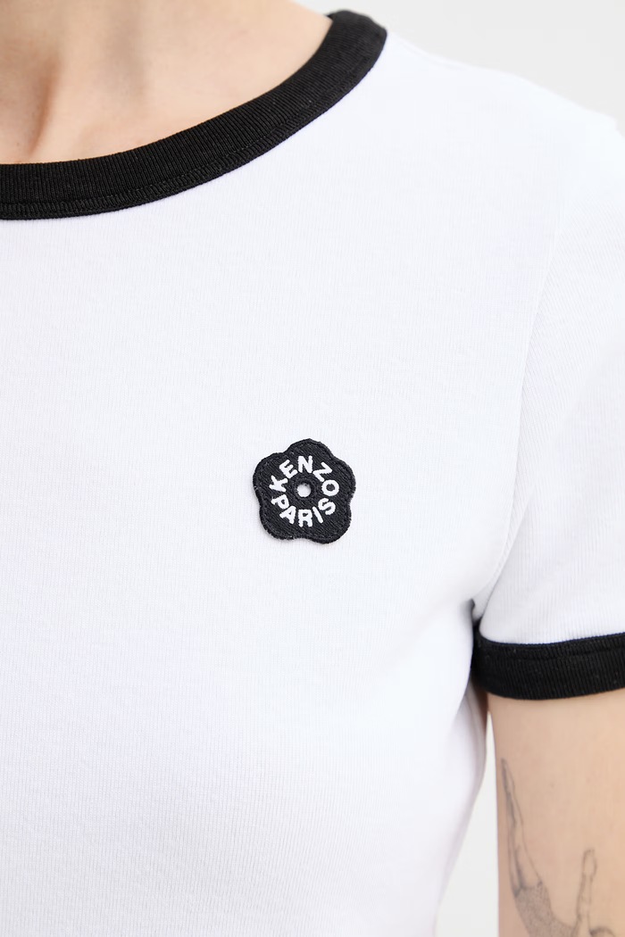 Μπλουζάκι Kenzo FG52TS2174SJ. λευκό
