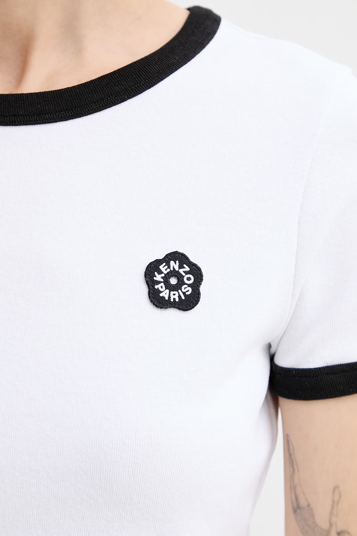 Μπλουζάκι Kenzo FG52TS2174SJ. λευκό