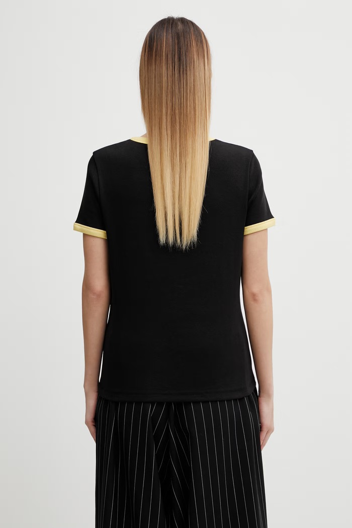 Îmbrăcăminte Kenzo tricou FG52TS2174SJ. negru
