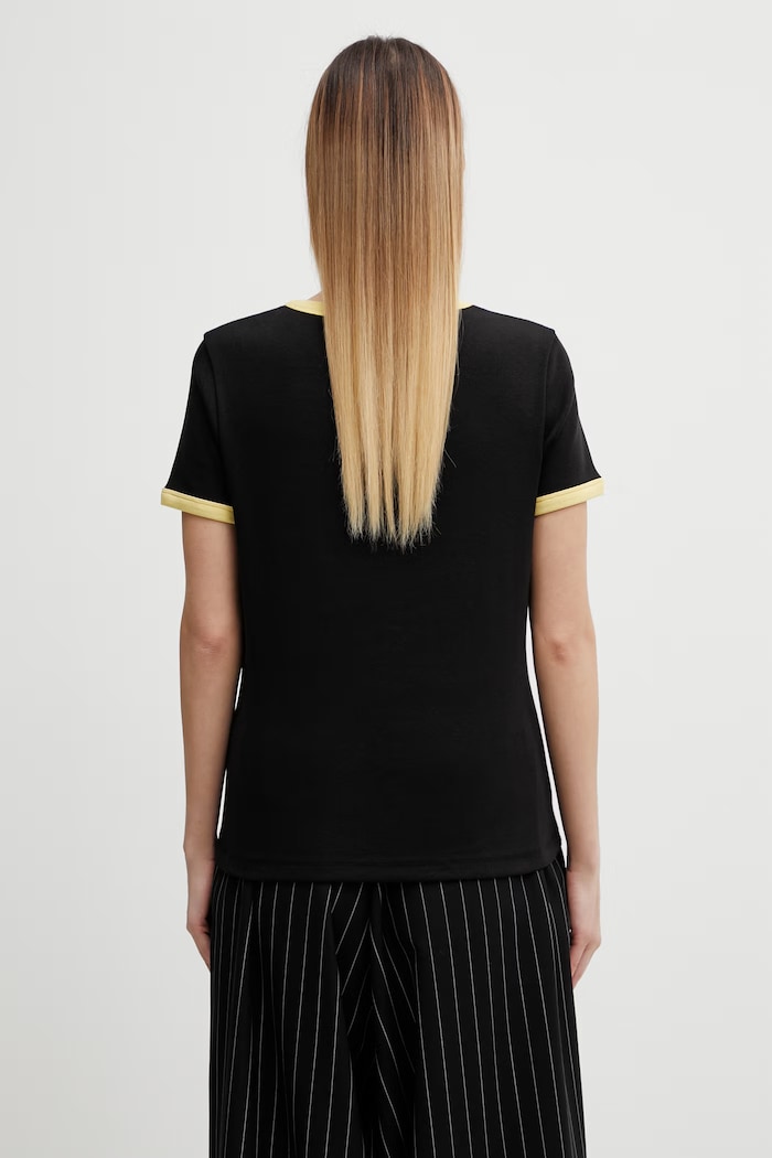 Îmbrăcăminte Kenzo tricou FG52TS2174SJ. negru