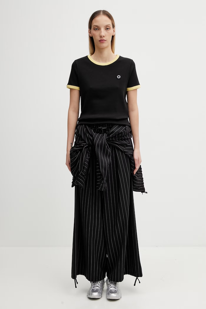 Kenzo tricou FG52TS2174SJ. negru