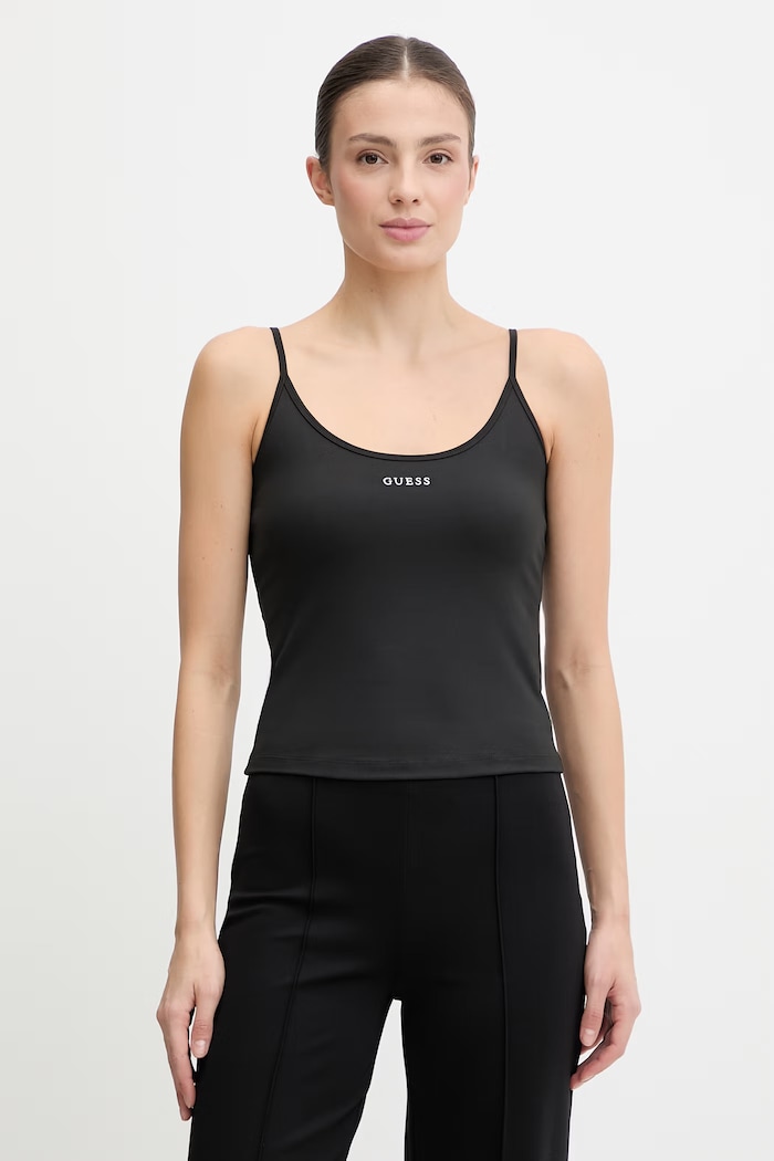 Guess top MARGOT aplikacja czarny V6RP14.KD952