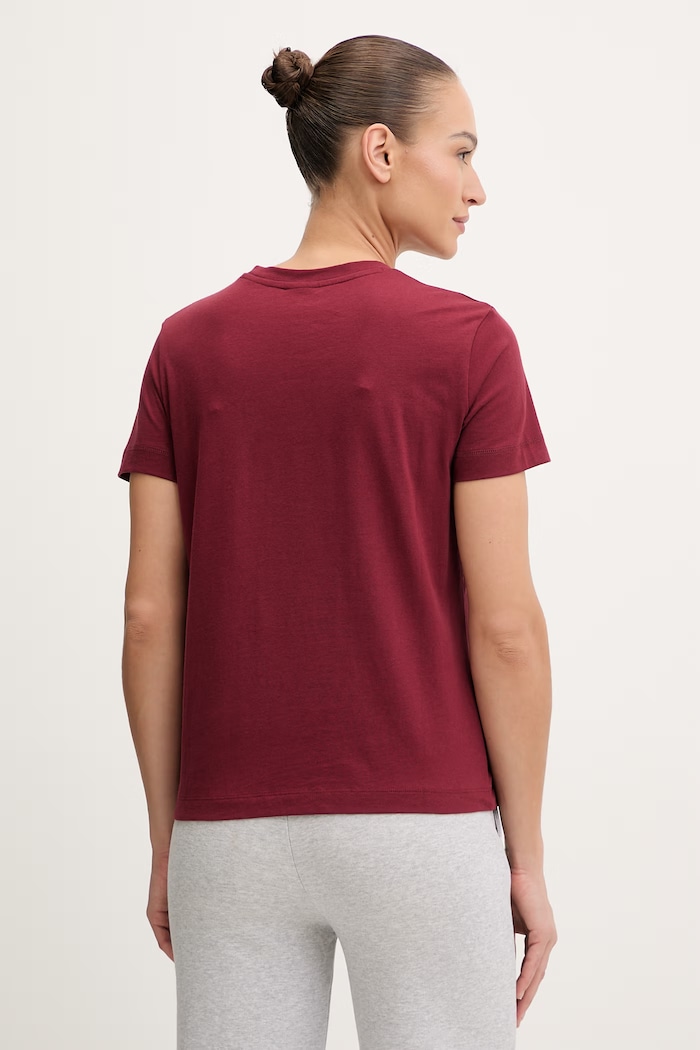 Îmbrăcăminte Guess tricou din bumbac ARTEMISIA V6RI05.I3Z14 burgundia