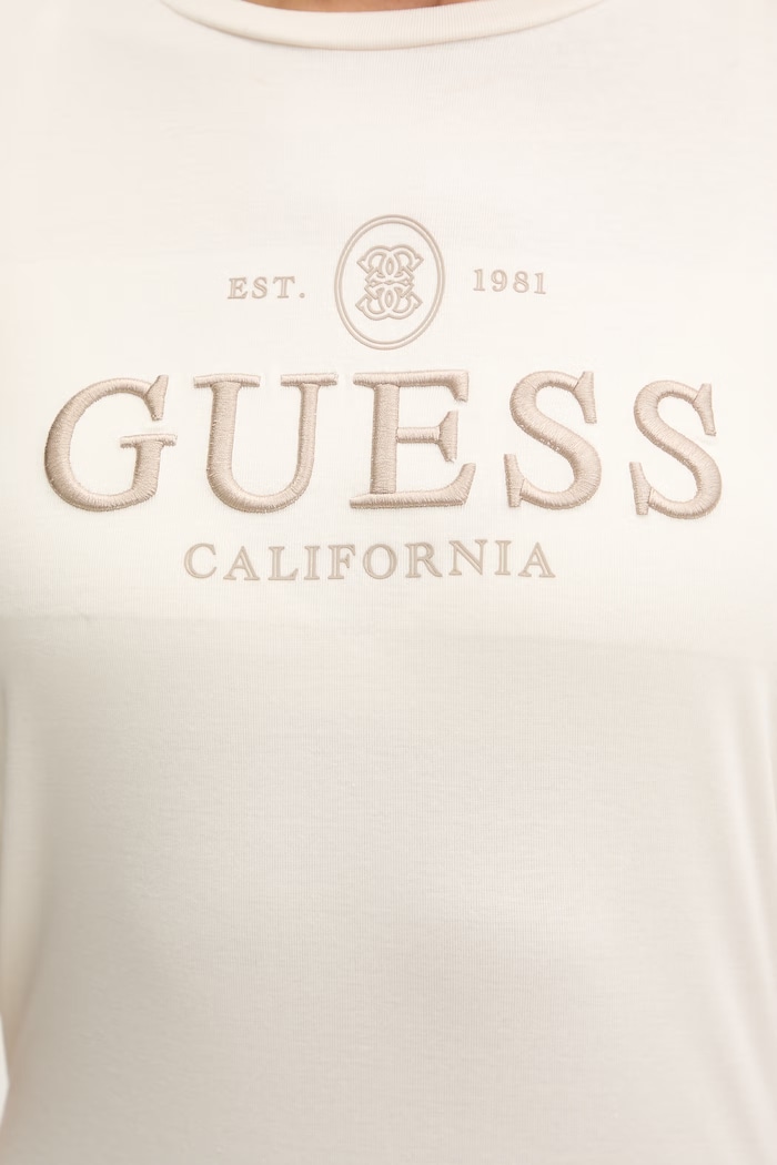 Тениска Guess ARABELLA V6RI06.KD741 бежов