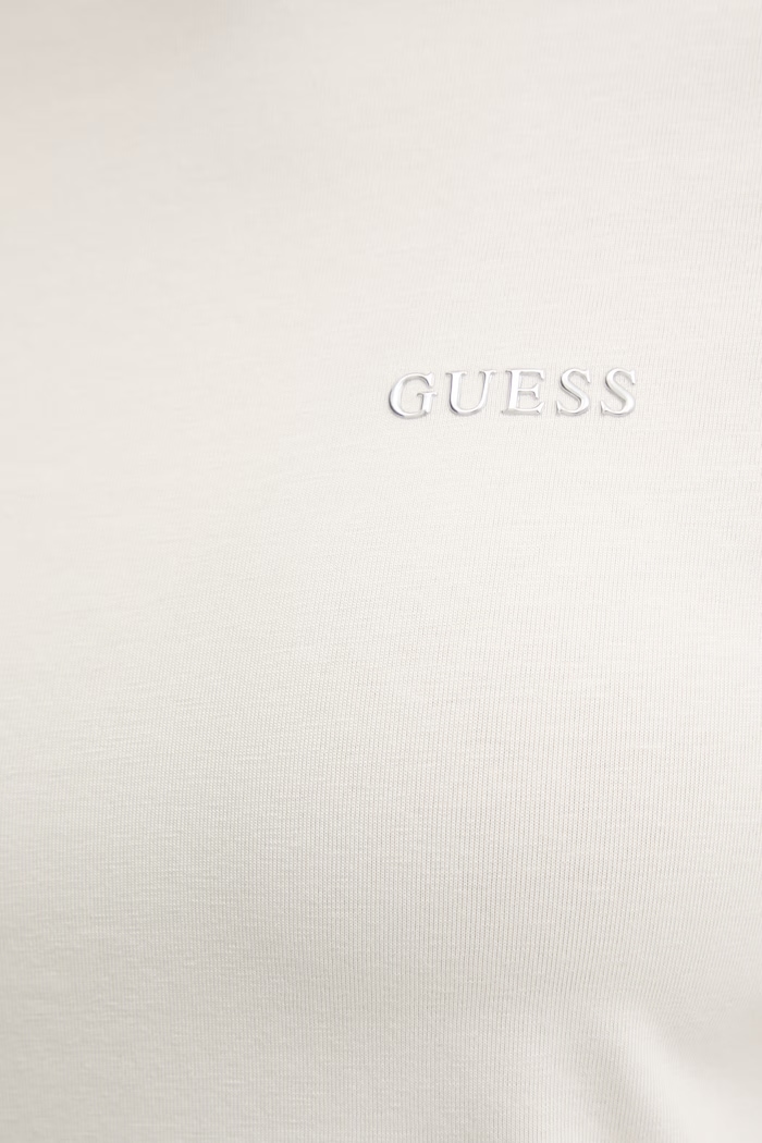 Guess tričko dámské s bavlnou TRACEY V6RI07.J1314 béžová