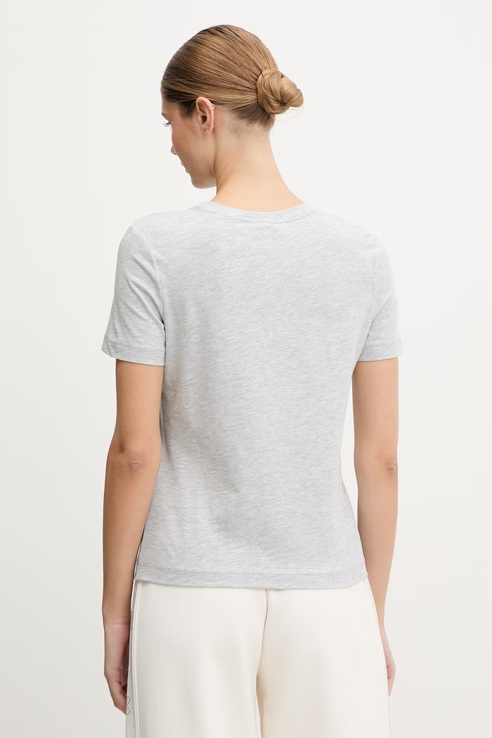 Oblečení Guess tričko dámské s bavlnou TRACEY V6RI07.J1314 šedá