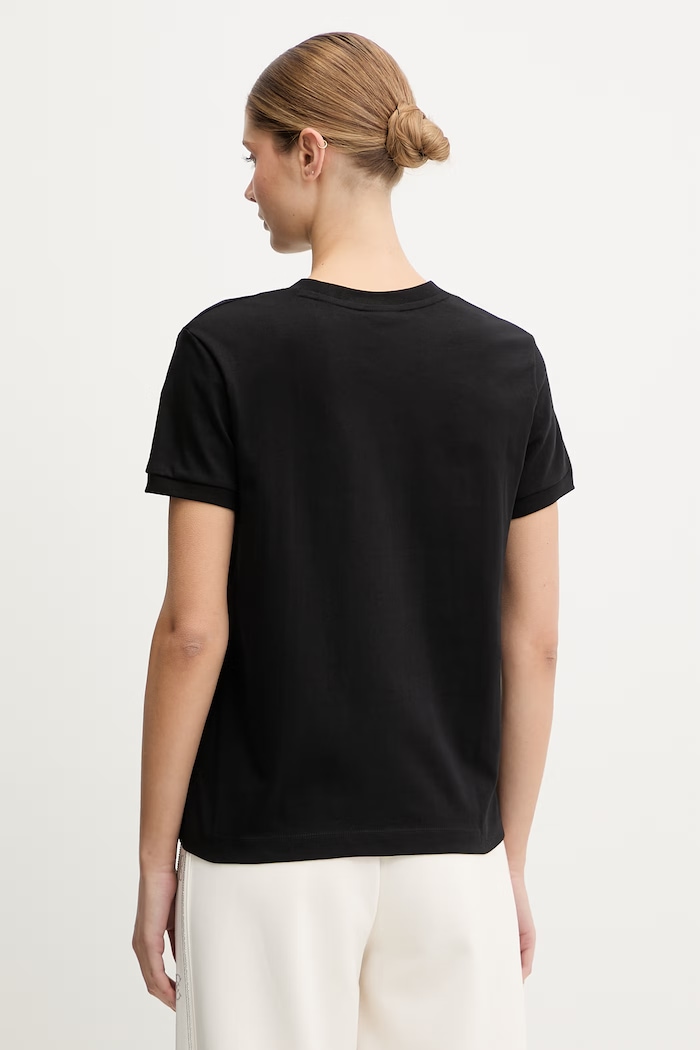 Abbigliamento Guess t-shirt in cotone CARLA V6RI08.K8FQ4 nero