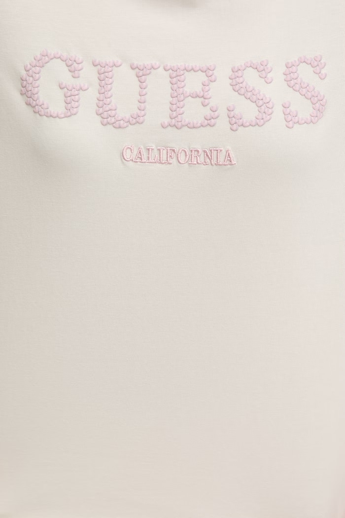 Μπλουζάκι Guess GIUDITTA V6RI11.J1314 μπεζ