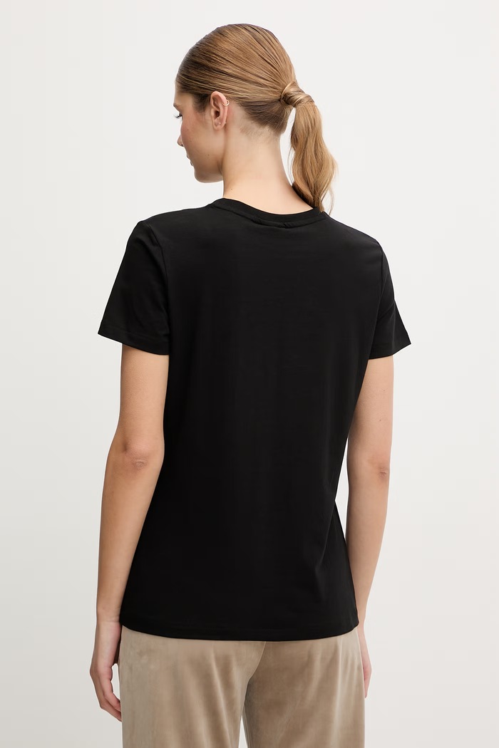 Odzież Guess t-shirt MADDALENA V6RI12.J1314 czarny