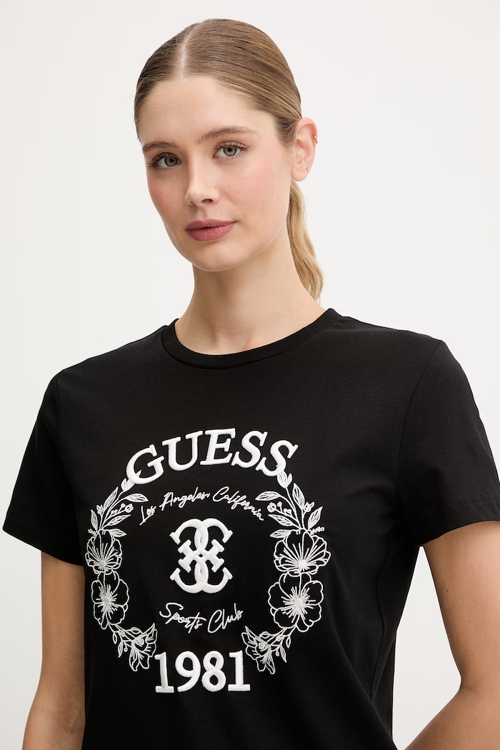Guess t-shirt MADDALENA czarny V6RI12.J1314