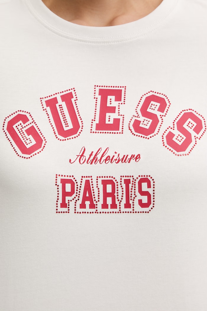 Μπλουζάκι Guess ANITA V6RI15.J1314 μπεζ