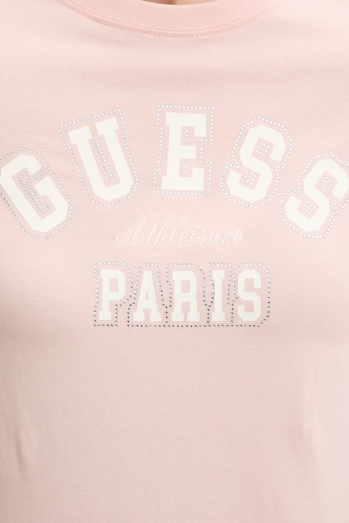 Μπλουζάκι Guess ANITA V6RI15.J1314 ροζ
