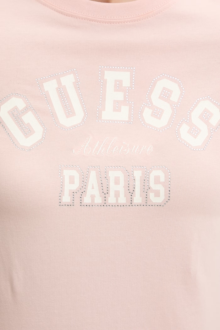 Μπλουζάκι Guess ANITA V6RI15.J1314 ροζ