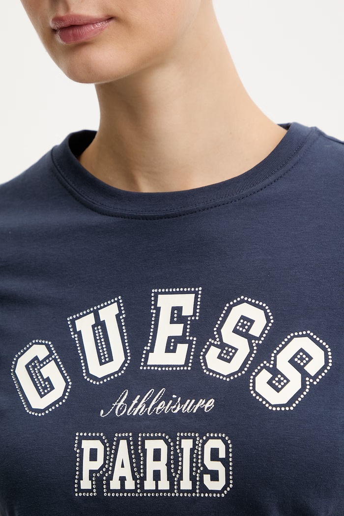 Guess t-shirt ANITA V6RI15.J1314 granatowy