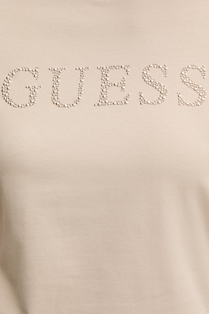Guess din bumbac cu elastan OCTAVIA V6RI20.J1314 bej