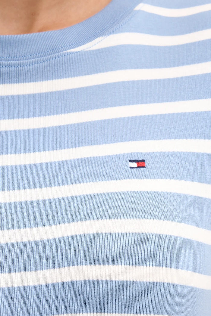 Tommy Hilfiger tričko dámske bavlnené WW0WW40587. modrá