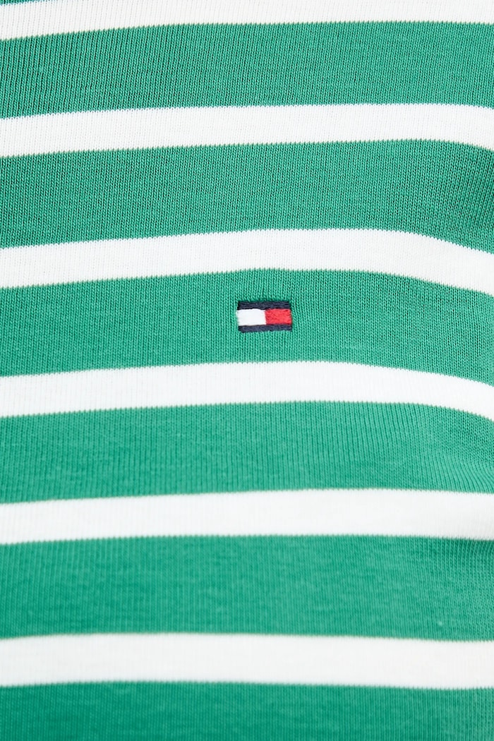 Tommy Hilfiger t-shirt γυναικείο βαμβακερό WW0WW40587. πράσινο