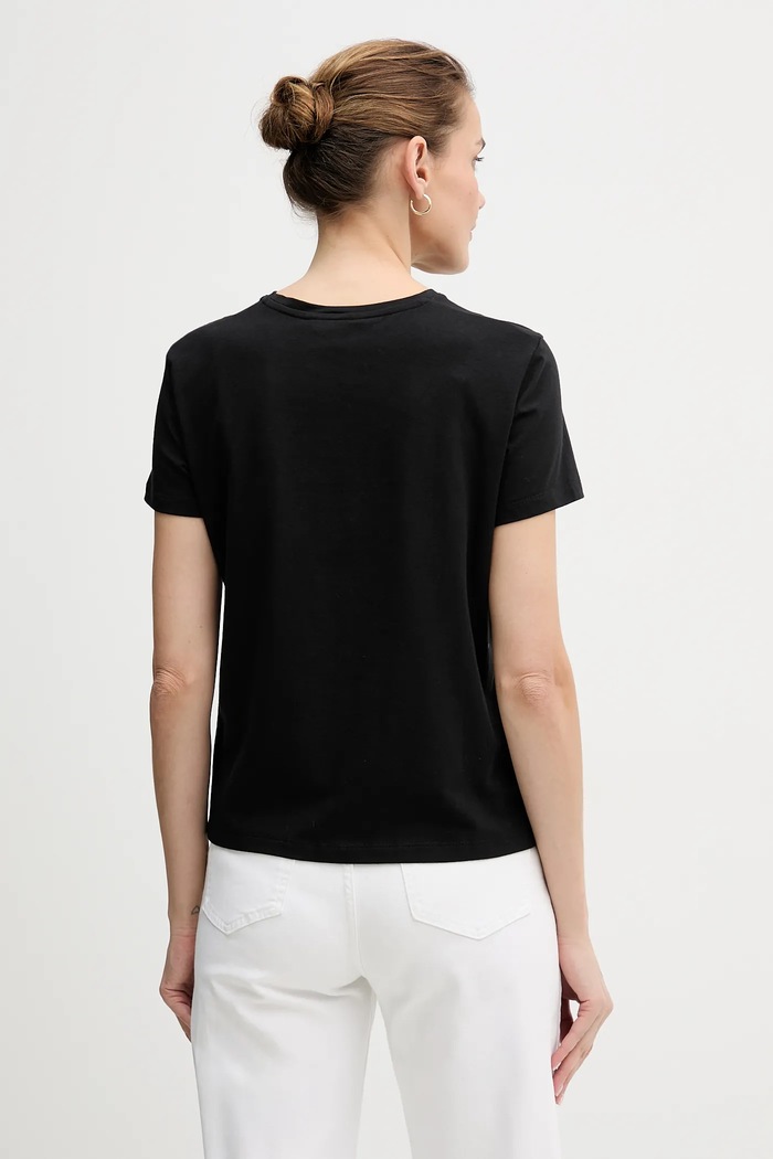 Îmbrăcăminte Tommy Hilfiger tricou WW0WW47809 negru