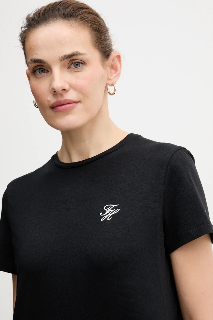 Tommy Hilfiger tricou negru WW0WW47809