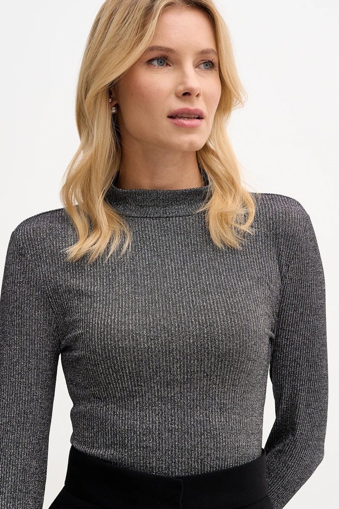Tommy Hilfiger hosszú ujjú szürke WW0WW49391