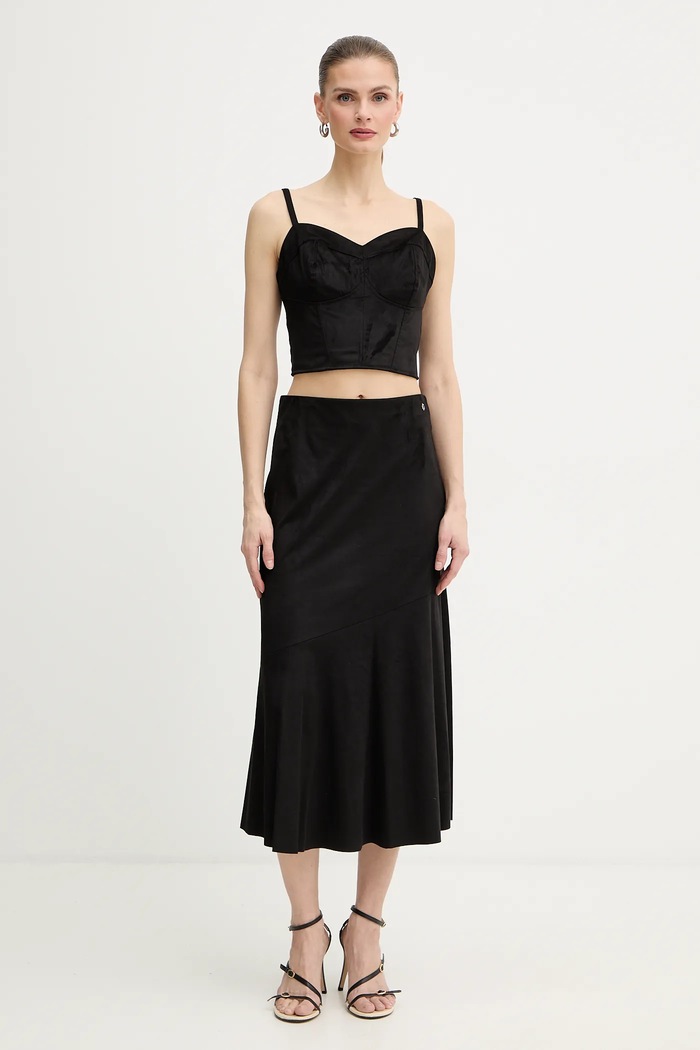 Top Guess NUNZIA W6RH03.WJ472 μαύρο SS26