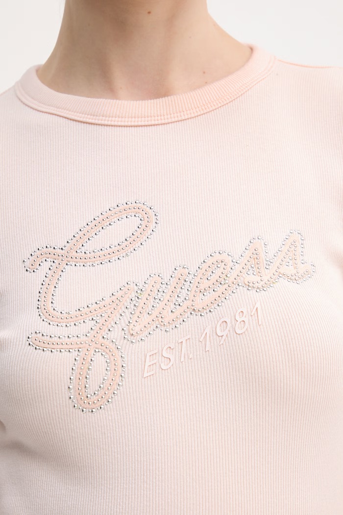 Tričko Guess W6RI22.KA0H1 růžová
