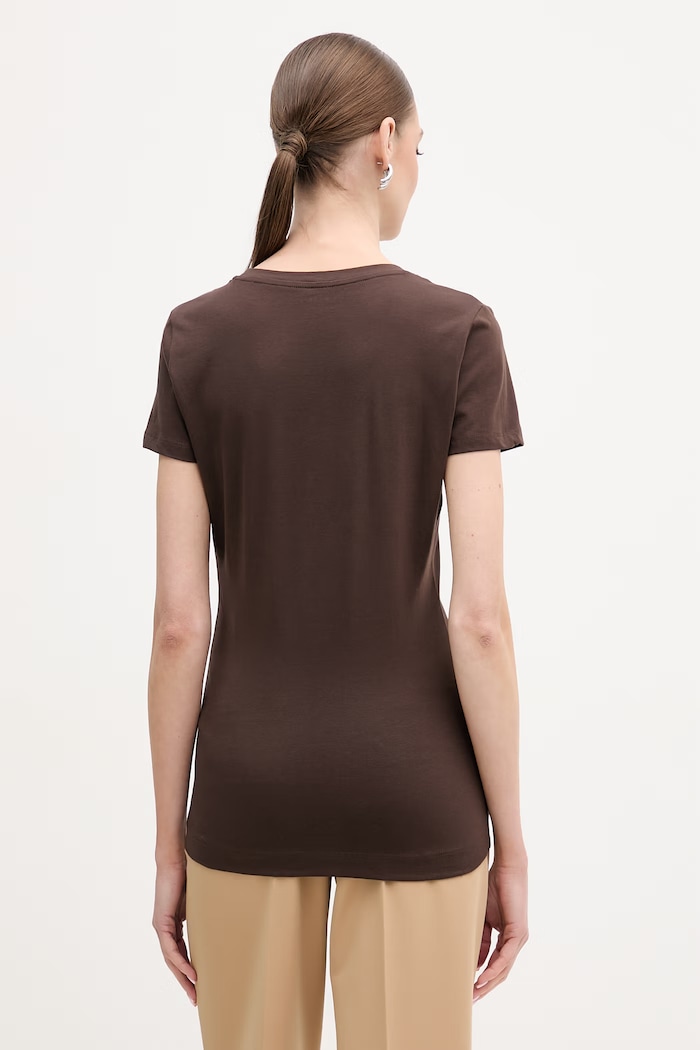 Abbigliamento Guess t-shirt LEO W6RI32.J1314 marrone
