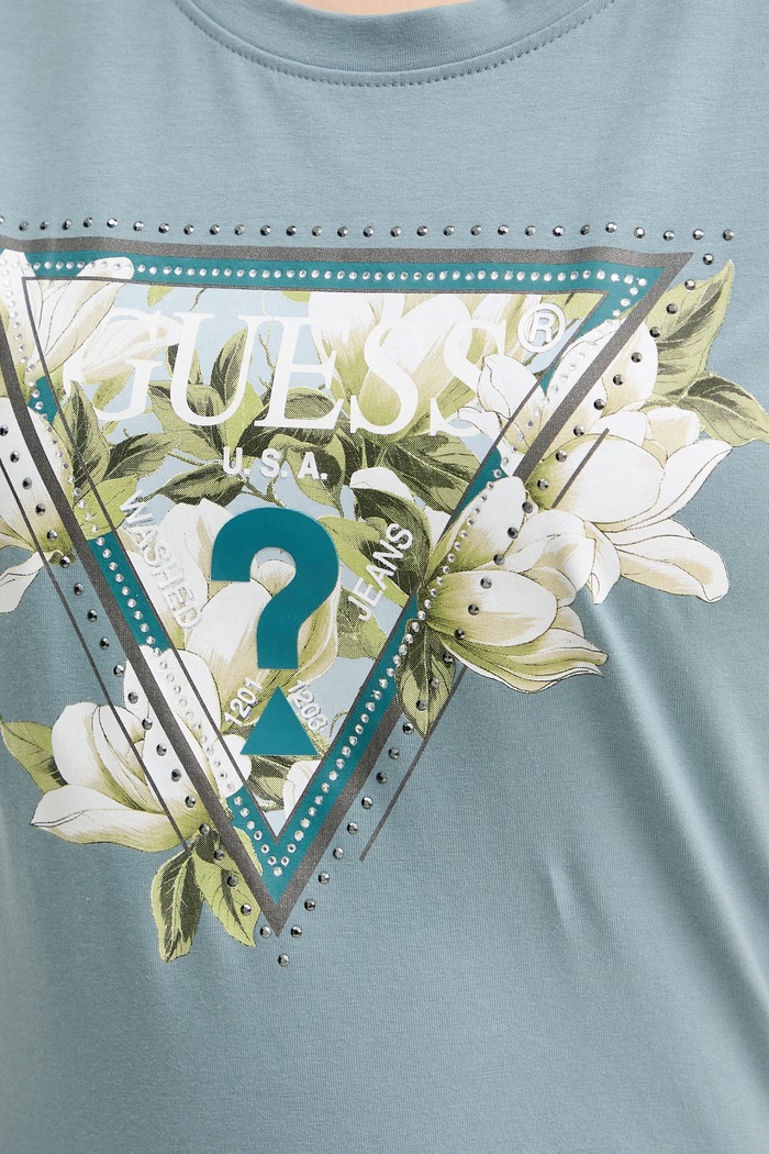 Guess t-shirt CAMELIA W6RI35.J1314 niebieski
