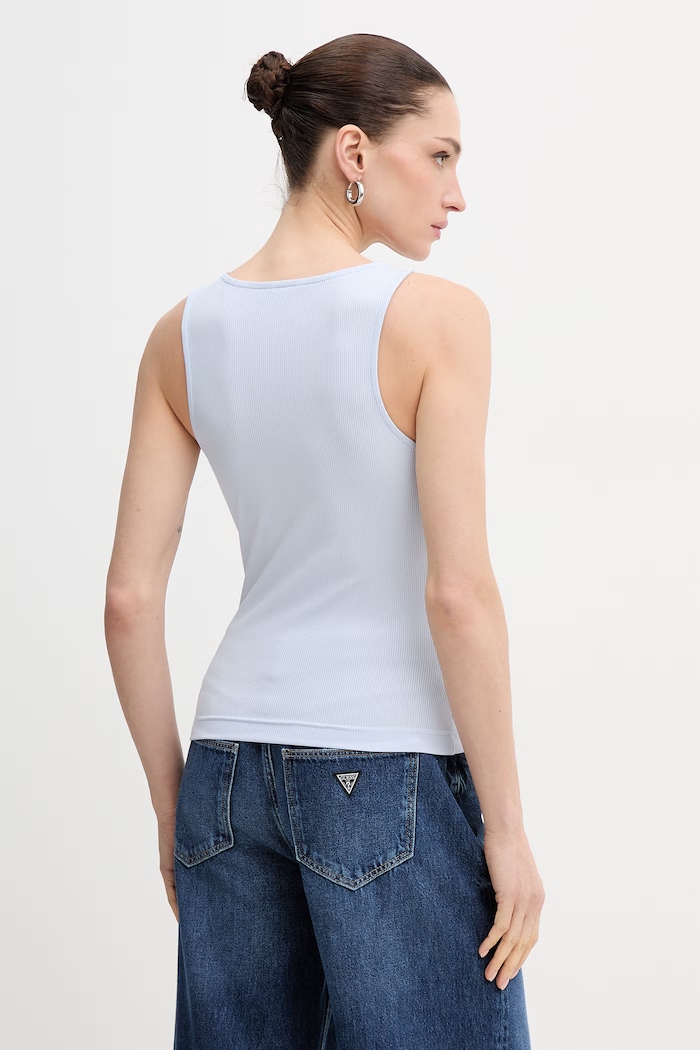 Îmbrăcăminte Guess top GUENDALINA W6RP39.KD092 albastru