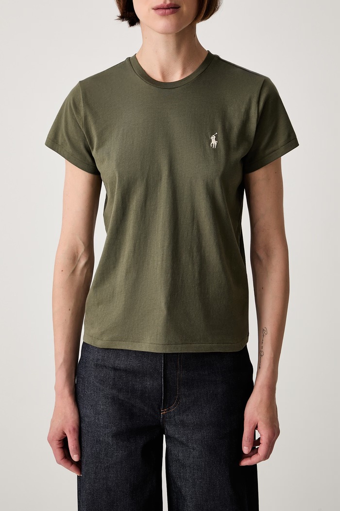 Polo Ralph Lauren t-shirt cotton Women's green 211B14605
