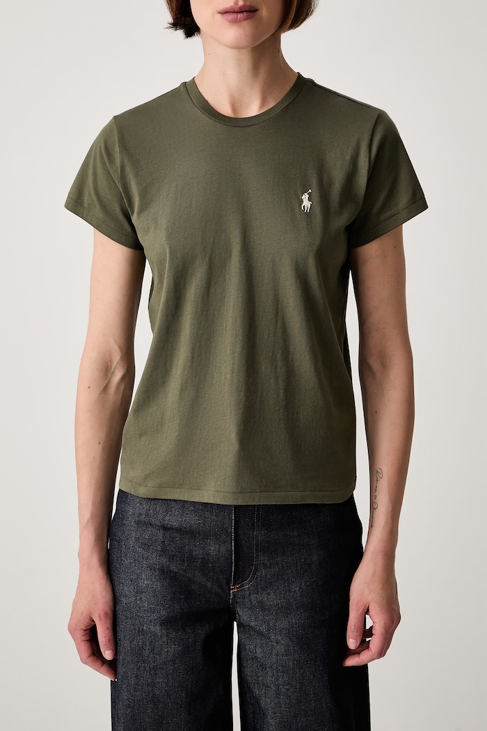 Polo Ralph Lauren t-shirt cotton Women's green 211B14605