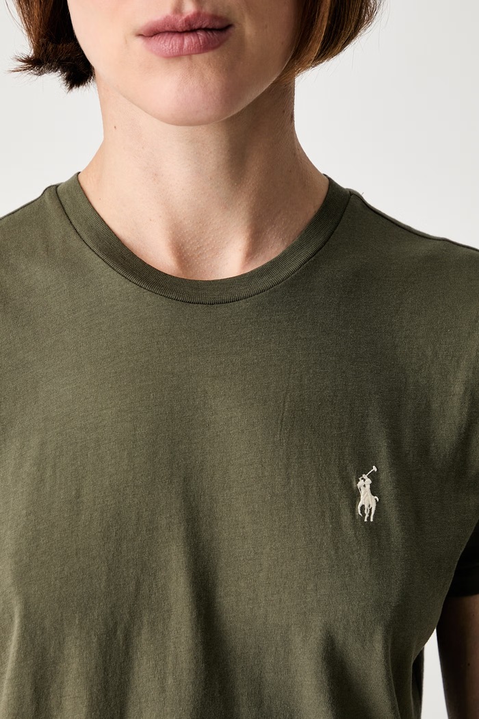 Polo Ralph Lauren t-shirt cotton Women's 211B14605 green