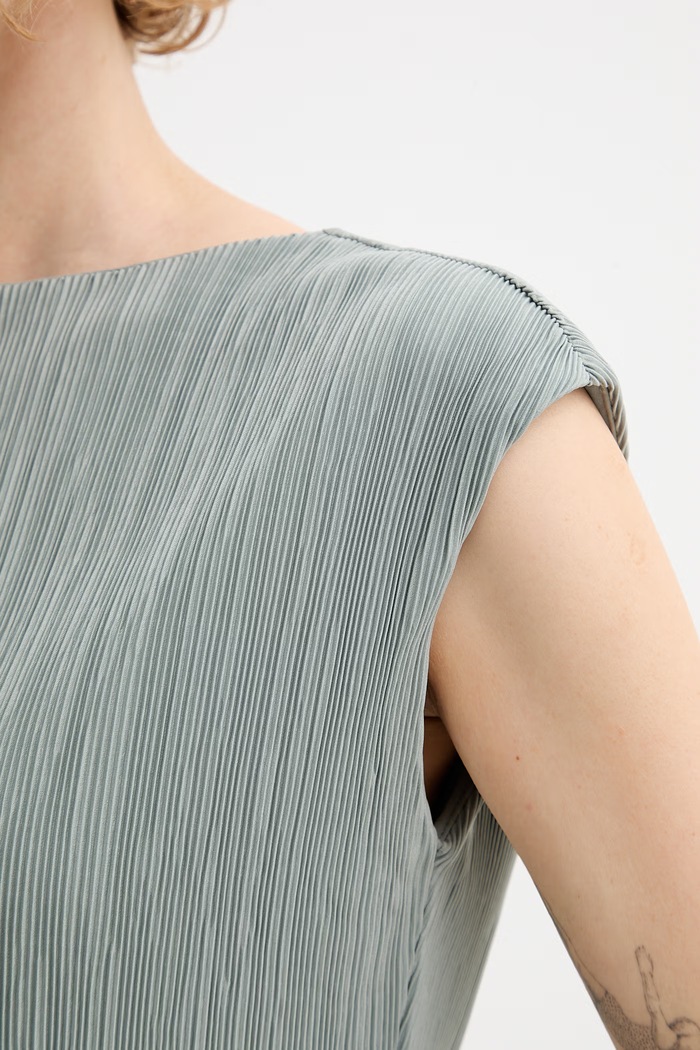 Calvin Klein bluză pentru femei LV044E220G verde