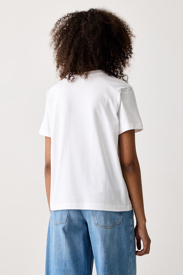 Ρούχα Calvin Klein T-shirt γυναικείο βαμβακερό LV147C857G λευκό