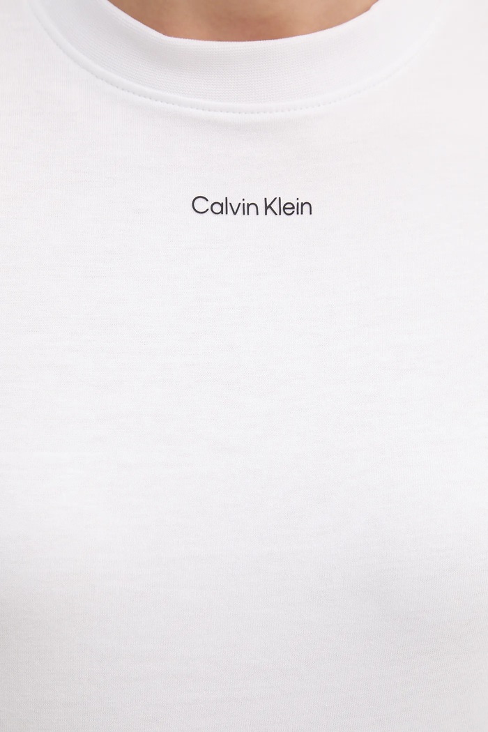 Calvin Klein tričko dámské bavlněné LV147C857G bílá