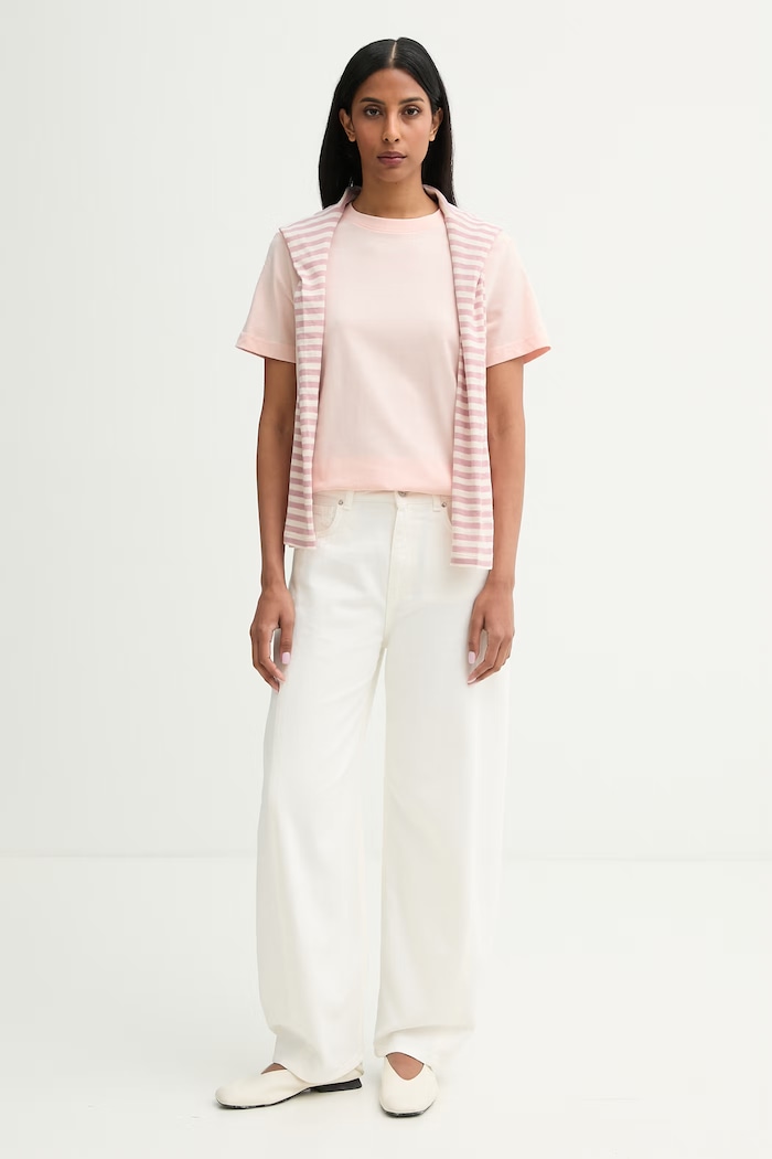 Calvin Klein tricou pentru femei, din bumbac LV147C857G roz SS26