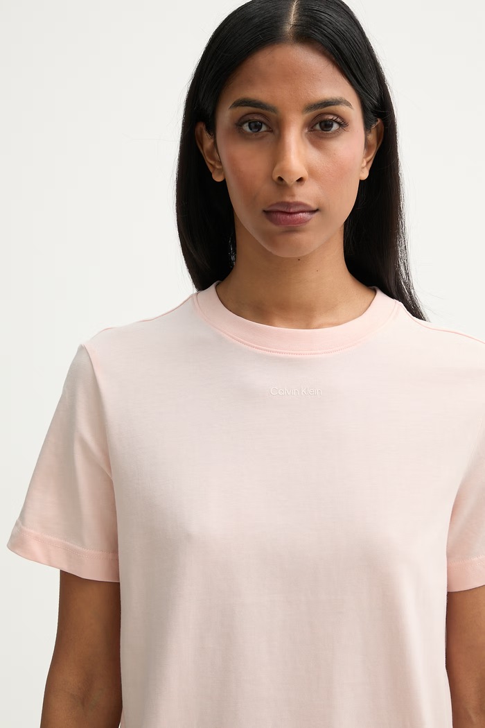 Calvin Klein tricou pentru femei, din bumbac roz LV147C857G