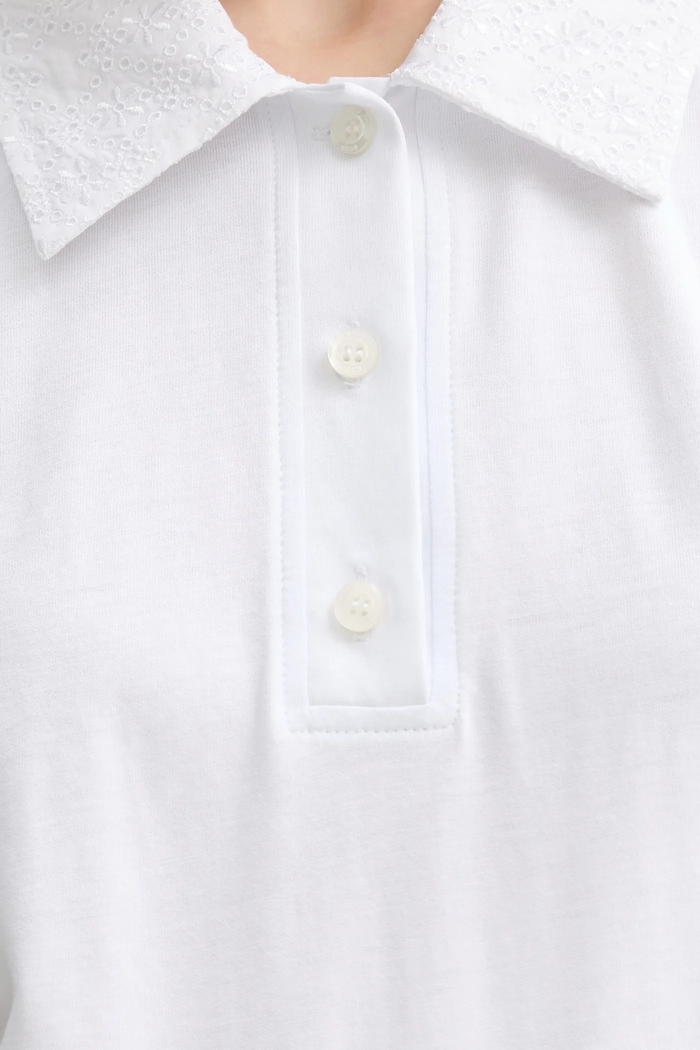 MSGM poló 4041MDM145D.267002 fehér