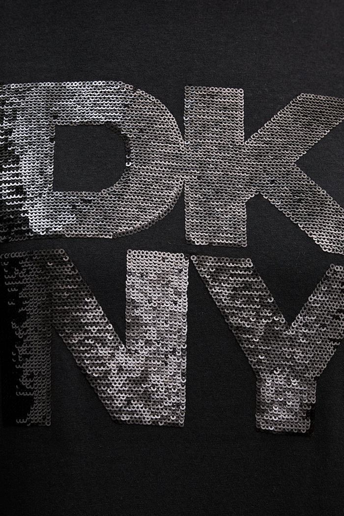 Dkny t-shirt DJ6T1684 fekete